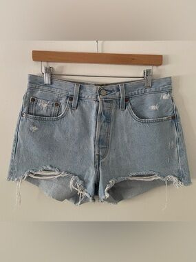 501 Levi's Original Denim Shorts Sz 29